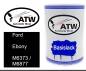 Preview: Ford, Ebony, M6373 / M6877: 500ml Lackdose, von ATW Autoteile West.